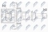 ШАРНІР РІВНИХ КУТОВИХ ШВИДКОСТЕЙ | MERCEDES A W169 A150,A160CDI,A170,A180,A200 04-12, B W245 B150,B170,B180,B200 05-11 /ПРАВ,MTM/ NTY NPWME107 (фото 1)