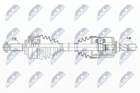 ПІВВІСЬ | MERCEDES VITO W447 109CDI,110CDI,111CDI,114CDI 14-, MARCO POLO CAMPER 160CDI,170CDI,180CDI,200CDI 15- /ПЕРЕД,ЛІВ,MTM/ - NTY NPWME150