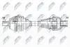 ПІВВІСЬ | MERCEDES A W177/V177 A160D,A180D,A200D,A200D 4MATIC 18-, B SPORTS TOURER B160D,B180D,B200D,B200D 4MATIC 18- /ПЕРЕД,ПРАВ,MTM/ NTY NPWME158 (фото 1)