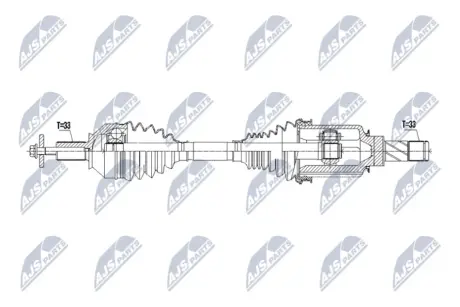 Автозапчасть NTY NPWME195