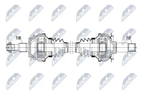 Автозапчасть NTY NPWME200