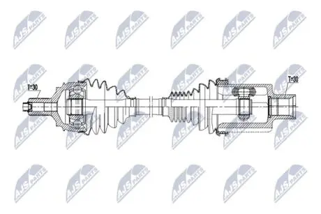 Автозапчасть NTY NPWME208