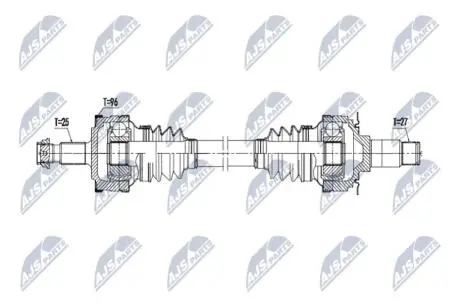 Автозапчасть NTY NPWME212