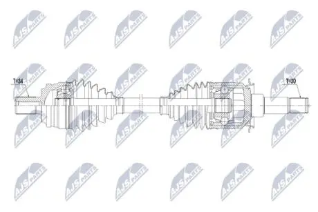 Автозапчасть NTY NPWME225
