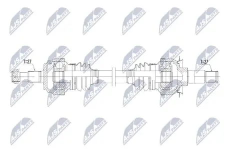 Автозапчасть NTY NPWME226