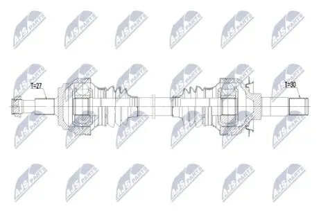 Автозапчасть NTY NPWME227
