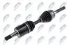 ПІВВІСЬ | MITSUBISHI L200 4WD 2.4,2.5TD 96-02, PAJERO 2.5TD,3.0V6 ATM 95-00, PAJERO SPORT 96- /ПЕРЕД,ЛІВ/ NTY NPWMS057 (фото 2)