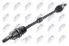ПІВВІСЬ | MITSUBISHI OUTLANDER 2.0,2.4 06-12, ASX 1.8,2.0 10-, LANCER 1.8 08-, PEUGEOT 4007 2.4 07- /ПРАВ, ATM CVT/ NTY NPWMS061 (фото 2)