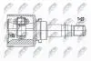 ШАРНІР РІВНИХ КУТОВИХ ШВИДКОСТЕЙ | MITSUBISHI OUTLANDER II/III 2.0,2.4 06-, ASX 2.0 10-, LANCER 2.0 08- /PRZEDNIPRAWY,ATM CVT/ NTY NPWMS070 (фото 1)