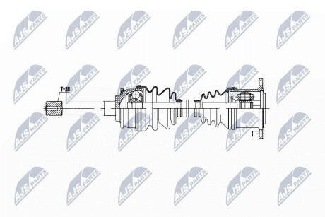 ПІВВІСЬ | MITSUBISHI PAJERO 2.8TD,3.5 V6 94-99 /ПЕРЕД,ПРАВ,MTM,ATM/ NTY NPWMS082