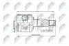 ШАРНІР РІВНИХ КУТОВИХ ШВИДКОСТЕЙ | MAZDA BT50 06-11, FORD RANGER ES 09-, EVEREST EU 06-09 /ПРАВ/ NTY NPWMZ038 (фото 1)