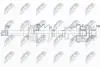 ПІВВІСЬ | MAZDA B2500 2.5D/2.5TD 4WD 99-, FORD RANGER 2.5/2.5TD 4WD 99- /ЛІВ,MTM/ NTY NPWMZ068 (фото 1)