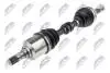 ПІВВІСЬ | NISSAN QASHQAI 2WD 1.6DCI 11-, 2.0DCI 07-, RENAULT KOLEOS 2.0DCI 2WD 08- /ЛІВ/ NTY NPWNS040 (фото 2)