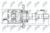 ШАРНІР РІВНИХ КУТОВИХ ШВИДКОСТЕЙ | NISSAN QASHQAI 2WD 1.6DCI 11-, 2.0DCI 07-, RENAULT KOLEOS 2.0DCI 2WD 08- /ПРАВ/ NTY NPWNS045 (фото 1)