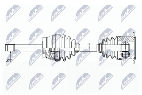 ПІВВІСЬ | NISSAN TERRANO II 2.4I,2.7TD,3.0DI 93-06 /ПЕРЕД,Л/П NTY NPWNS084 (фото 1)