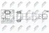Внутренний шрус nissan nv200,39100bj41a NTY NPWNS095 (фото 1)