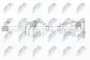 ПІВВІСЬ | NISSAN PICK UP/NAVARA D22 2.5D,2.5TD,2.5DCI 97-05, D21 2.5D,2.5TD 87-97, NP300 2.5DCI 4WD 08- /ПЕРЕД, Л/П, MTM,ATM/ NTY NPWNS104 (фото 1)