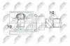 Внутренний шрус nissan micra k13 1.2 атм,397111hc3a NTY NPWNS135 (фото 1)