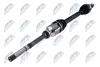 Полуось Peugeot e-2008 19-, citroen e-c4 20- 1666449580 NTY NPW-PE-120 (фото 2)