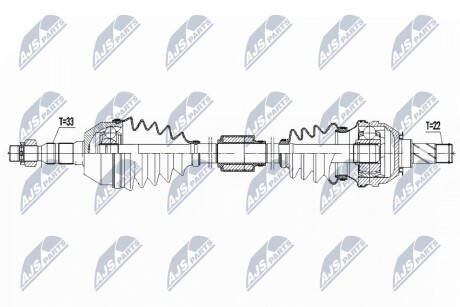 ПІВВІСЬ | OPEL MERIVA B 1.4 100KM 10- /ПРАВ,MTM/ NTY NPWPL125