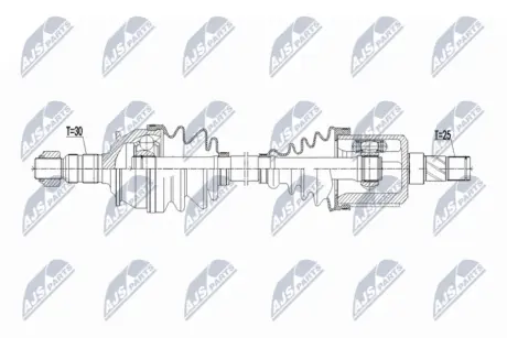 ПОЛУОСЬ NTY NPWPL149