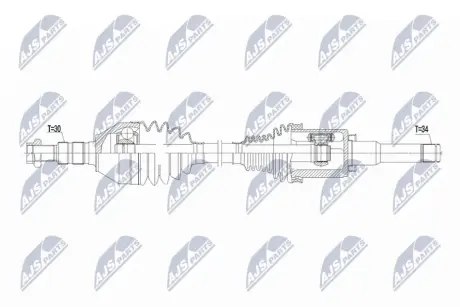 ПОЛУОСЬ NTY NPWPL153