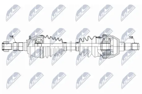 ПОЛУОСЬ NTY NPWPL175