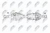ПОЛУОСЬ NTY NPWPL180 (фото 1)