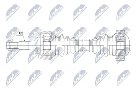 Автозапчасть NTY NPWPS018