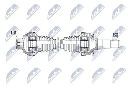 Автозапчасть NTY NPWPS022