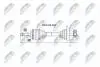 ПІВВІСЬ | RENAULT CLIO II 1.5DCI 01-, KANGOO 1.5DCI 02- /ЛІВ/ NTY NPWRE015 (фото 1)