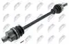 ПІВВІСЬ | RENAULT MEGANE I 1.4,1.6,1.9D/TD/DTI,2.0 95-02, MEGANE SCENIC 1.4,1.6,1.9D/TD/DTI,2.0 96-03 /ПРАВ/ NTY NPWRE024 (фото 2)