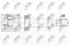 Внутренний шрус renault clio iv 1.5dci 14 dacia logan 1.5dci 13 391000262r NTY NPWRE068 (фото 1)