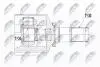 Внутренний шрус renault megane32.0dci 09 scenic,8200725516 NTY NPWRE092 (фото 1)