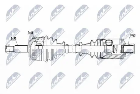 ПІВВІСЬ | RENAULT SCENIC RX4 1.9DCI,2.0 00-04 NTY NPWRE111