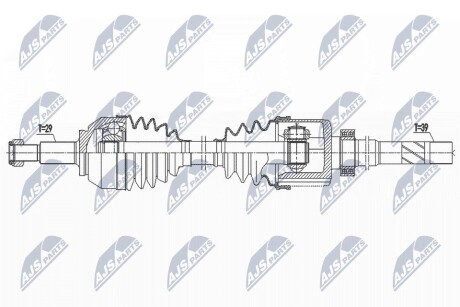 ПІВВІСЬ | RENAULT TRAFIC III 2.0DCI 01.2020-, FIAT TALENTO 2.0ECOJET 01.2020-, NISSAN NV300 2.0DCI 01.2020- /ПРАВ,MTM/ NTY NPWRE192