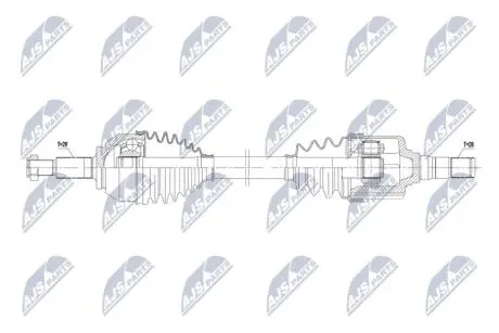 Автозапчасть NTY NPWRE206