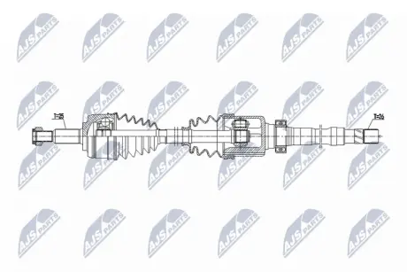 ПОЛУОСЬ NTY NPWRE216