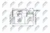 Внутренний шрус subaru forester 9602 импреза 9207,28093ac030 NTY NPWSB011 (фото 1)