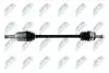 ПІВВІСЬ | SUBARU FORESTER SH 08-13, XV 2.0D 11-, OUTBACK 2.5 03-10 /ПЕРЕД, Л/П/ NTY NPWSB012 (фото 2)