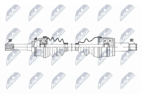 ПОЛУОСЬ NTY NPWSU061