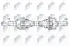 ПІВВІСЬ | LEXUS LS460,LS600H 07-17 /ЗАД,ЛІВ,ATM/ NTY NPWTY183 (фото 1)