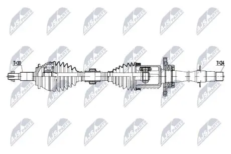 Автозапчасть NTY NPWTY193