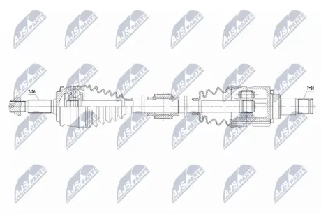 ПОЛУОСЬ NTY NPWTY203