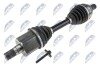 ПІВВІСЬ | VOLVO S80 2.5T 2007-2013 AT LH VOLVO S60 II D3/D4/D5 10-15, S80 II D5, 2.5T 07-, V60 D3/D5 10-16, V70 III D3/D4 10-15 /ЛІВ, ATM/ NTY NPWVV023 (фото 2)