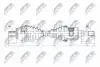 ПІВВІСЬ | VOLVO ENG.2.0T,2.0T5 S60II/V60 10-15, S80 10-, V70III 2.0T 10- /ЛІВ,ATM/ NTY NPWVV033 (фото 1)