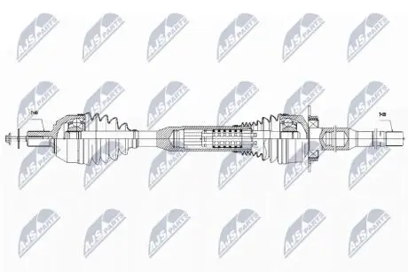 ПІВВІСЬ | VOLVO XC60 2.0D4 13-16, 2.0T5 15-17, 3.0T6 13-17 /ПРАВ,ATM,TG-81SCAWD/ NTY NPWVV056