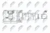 ШАРНІР РІВНИХ КУТОВИХ ШВИДКОСТЕЙ | VOLVO S80 2.0T,2.4T,2.5T 99-06 /ПРАВ,ATM/ NTY NPWVV085 (фото 1)