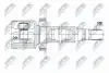 ШАРНИР РАВНЫХ УГЛОВЫХ БЫСТРОВ | VOLVO S90/V90 2.0T4/T5, 2.0D4/D5 16- /ПРАВ,ATM/ NTY NPWVV086 (фото 1)