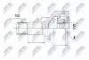 ШАРНІР РІВНИХ КУТОВИХ ШВИДКОСТЕЙ | VOLVO XC60 2.0T 2008-2013 /ЛІВ,ATM POWERSHIFT MPS6/ NTY NPWVV095 (фото 1)